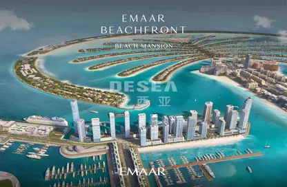 Apartment - 4 Bedrooms - 5 Bathrooms for sale in Beach Mansion - EMAAR Beachfront - Dubai Harbour - Dubai