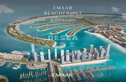Apartment - 4 Bedrooms - 5 Bathrooms for sale in Beach Mansion - EMAAR Beachfront - Dubai Harbour - Dubai