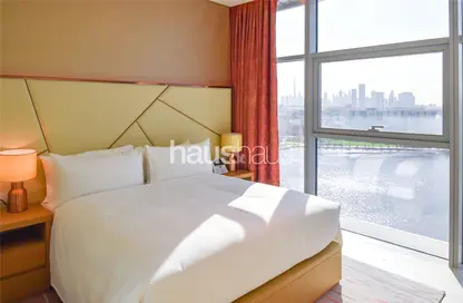 Room / Bedroom image for: Hotel  and  Hotel Apartment - 2 Bedrooms - 2 Bathrooms for rent in Jewel Of Creek - Port Saeed - Deira - Dubai, Image 1