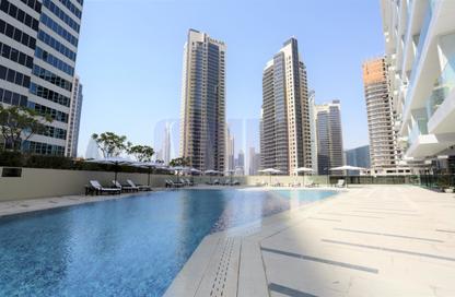 شقة - غرفة نوم - 2 حمامات للايجار في ماركيز سكوير تاور - الخليج التجاري - دبي