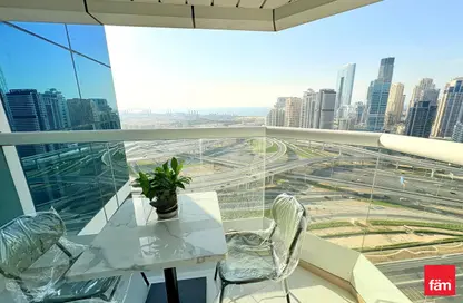 شقة - غرفة نوم - 2 حمامات للايجار في بوابة دبي الجديدة 2 - (JLT) مجمع A - أبراج بحيرة الجميرا - دبي