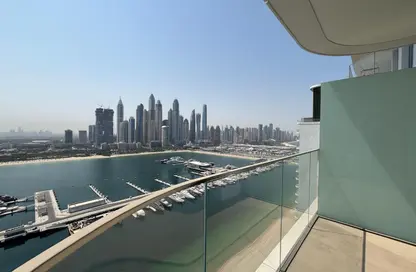 Apartment - 2 Bedrooms - 3 Bathrooms for rent in Palace Beach Residence - EMAAR Beachfront - Dubai Harbour - Dubai