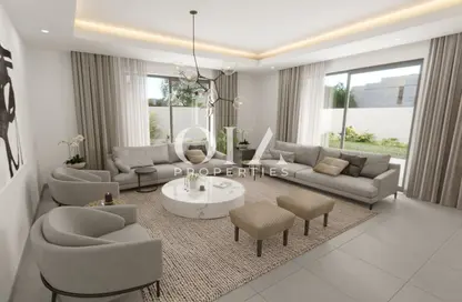 Living Room image for: Villa - 6 Bedrooms for sale in Fay Alreeman 2 - Al Shawamekh - Abu Dhabi, Image 1