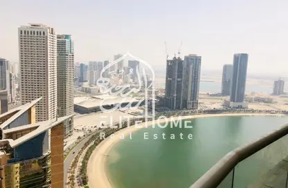 Apartment - 2 Bedrooms - 3 Bathrooms for sale in Asas Tower - Al Khan Lagoon - Al Khan - Sharjah