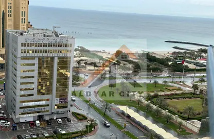 Apartment - 2 Bedrooms - 3 Bathrooms for rent in Ajman Corniche Residences - Ajman Corniche Road - Ajman