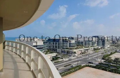 Balcony image for: Apartment - 2 Bedrooms - 4 Bathrooms for sale in Ajwan Towers - Saadiyat Cultural District - Saadiyat Island - Abu Dhabi, Image 1