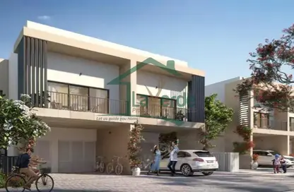 Outdoor Building image for: Apartment - 4 Bedrooms - 6 Bathrooms for sale in The Magnolias - Yas Acres - Yas Island - Abu Dhabi, Image 1