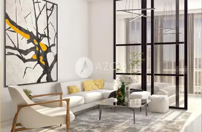 Living Room image for: Apartment - 2 Bedrooms - 3 Bathrooms for sale in LOCI Residences - Jumeirah Village Circle - Dubai, Image 1