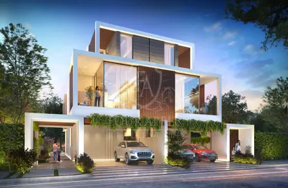 Outdoor House image for: Townhouse - 5 Bedrooms - 5 Bathrooms for sale in Park Greens - Damac Hills 2 - Dubai, Image 1