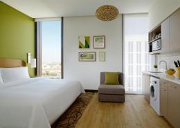 Room / Bedroom image for: Studio - 1 bathroom for rent in Element Me'aisam - Dubai Production City (IMPZ) - Dubai, Image 1