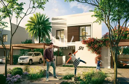 Outdoor House image for: Villa - 4 Bedrooms - 4 Bathrooms for sale in Noya Luma - Noya - Yas Island - Abu Dhabi, Image 1