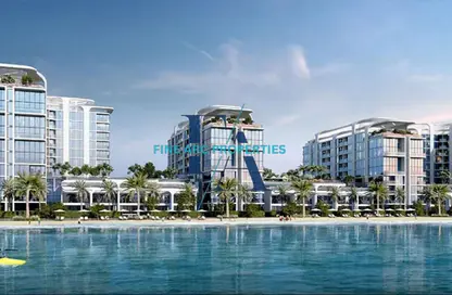 شقة - غرفة نوم - 2 حمامات للبيع في ستارلاين بيتش ريزيدنسز - جزيرة سينية - مارينا أم القيوين - أم القيوين