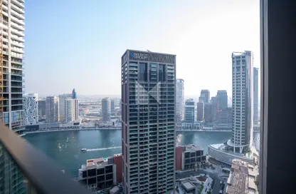 Apartment - Studio - 1 Bathroom for rent in Peninsula One - Peninsula - Business Bay - Dubai