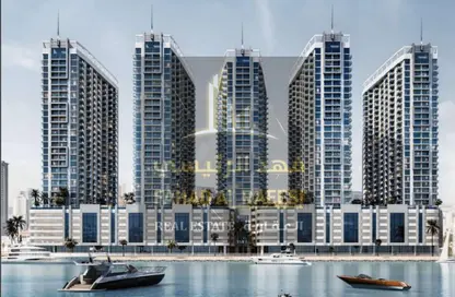 Apartment - 1 Bedroom - 2 Bathrooms for sale in Ajman Creek Towers - Al Rashidiya 1 - Al Rashidiya - Ajman