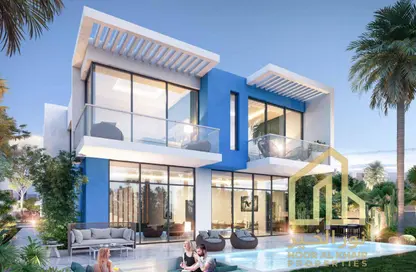 Villa - 6 Bedrooms - 7 Bathrooms for sale in Santorini - Damac Lagoons - Dubai Villa - 6 Bedrooms - 7 Bathrooms for sale in Santorini - Damac Lagoons - Dubai