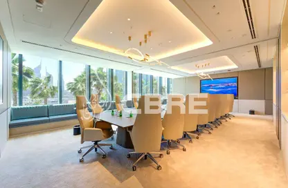 Office Space - Studio - 1 Bathroom for rent in One Za'abeel Tower - Zabeel 1 - Zabeel - Dubai
