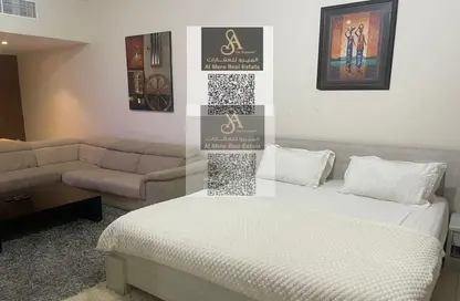 Apartment - Studio - 1 Bathroom for rent in Ajman One Tower 1 - Ajman One - Ajman Downtown - Ajman