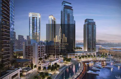 Outdoor Building image for: Apartment - 3 Bedrooms - 3 Bathrooms for sale in Creekside 18 Podium - Creekside 18 - Dubai Creek Harbour (The Lagoons) - Dubai, Image 1