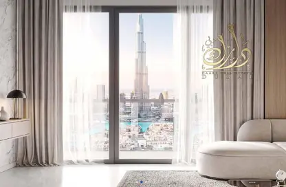 Room / Bedroom image for: Apartment - 1 Bedroom - 2 Bathrooms for sale in Amal Tower - Dubai Sports City - Dubai, Image 1