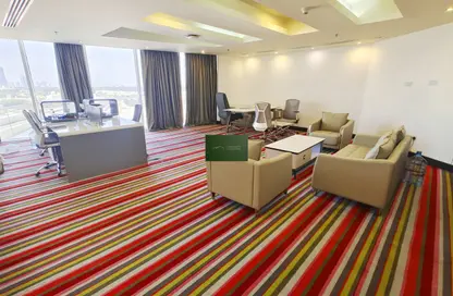 Office Space - Studio - 1 Bathroom for rent in Crystal Tower - Business Bay - Dubai