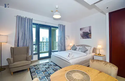 Apartment - Studio - 1 Bathroom for rent in 29 Burj Boulevard Tower 1 - 29 Burj Boulevard - Downtown Dubai - Dubai