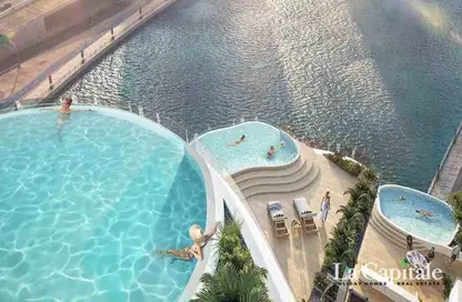Apartment - Studio - 1 Bathroom for sale in Chic Tower - Business Bay - Dubai