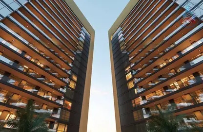 Apartment - 1 Bedroom - 2 Bathrooms for sale in Butterfly Towers - Arjan - Dubai