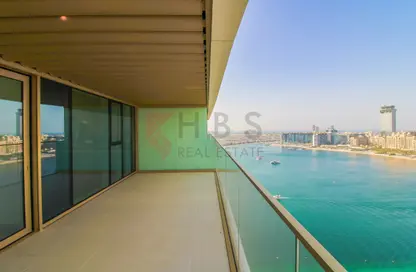 Apartment - 1 Bedroom - 1 Bathroom for rent in Grand Bleu Tower 2 - EMAAR Beachfront - Dubai Harbour - Dubai