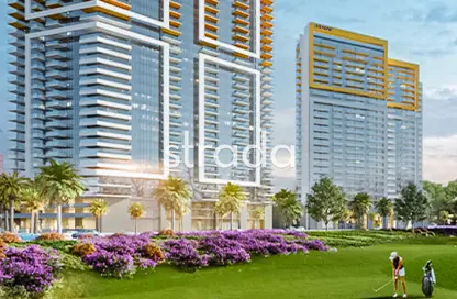 Outdoor Building image for: Apartment - 1 Bedroom - 1 Bathroom for sale in Golf Gate - DAMAC Hills - Dubai, Image 1