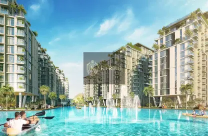 Pool image for: Retail - Studio for sale in Azizi Venice - Dubai South (Dubai World Central) - Dubai, Image 1