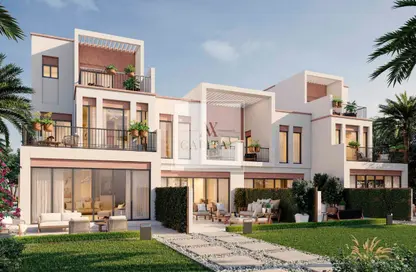 Townhouse - 5 Bedrooms - 6 Bathrooms for sale in Costa Brava 2 - Costa Brava at DAMAC Lagoons - Damac Lagoons - Dubai