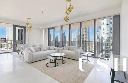 شقة - 2 غرف نوم - 3 حمامات للايجار في مرتفعات بوليفارد برج 1 - مرتفعات بوليفارد - وسط مدينة دبي - دبي