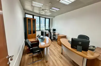 Office Space - Studio - 1 Bathroom for rent in Al Meraikhi Tower - Sheikh Zayed Road - Dubai
