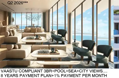 Apartment - 3 Bedrooms - 4 Bathrooms for sale in Samana Ocean Pearl 2 - Dubai Islands - Deira - Dubai