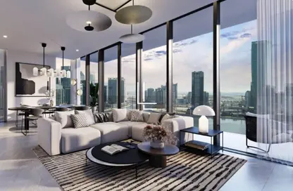 Apartment - 1 Bedroom - 2 Bathrooms for sale in Peninsula Four - Peninsula - Business Bay - Dubai