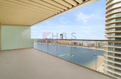 Apartment - 2 Bedrooms - 2 Bathrooms for rent in Grand Bleu Tower 2 - EMAAR Beachfront - Dubai Harbour - Dubai