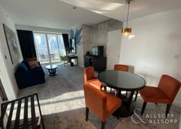 Living / Dining Room image for: Apartment - 1 bedroom - 1 bathroom for sale in Laguna Movenpick - Lake Allure - Jumeirah Lake Towers - Dubai, Image 1