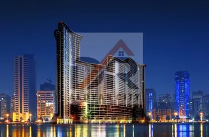 Apartment - 2 Bedrooms - 2 Bathrooms for rent in Ajman Corniche Residences - Ajman Corniche Road - Ajman