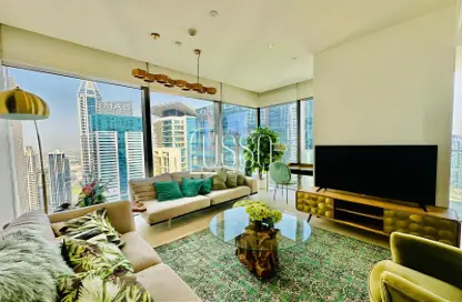 شقة - 2 غرف نوم - 2 حمامات للايجار في بوابة المارينا 2 - مارينا جيت - دبي مارينا - دبي