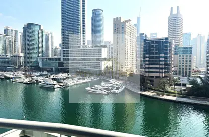 شقة - 2 غرف نوم - 2 حمامات للايجار في رصيف المينا - مارينا وارف - دبي مارينا - دبي