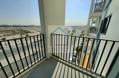 Balcony image for: Apartment - 2 Bedrooms - 1 Bathroom for rent in The Nook 1 - The Nook - Wasl Gate - Dubai, Image 1