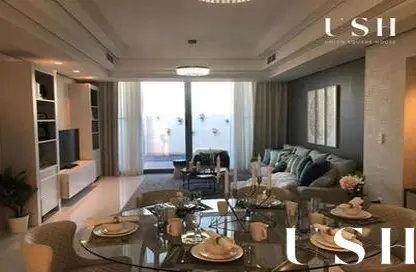 Living / Dining Room image for: Townhouse - 3 Bedrooms - 4 Bathrooms for sale in Gardenia Townhomes - Wasl Gate - Dubai, Image 1