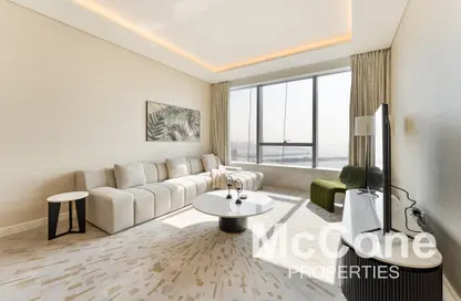 شقة - غرفة نوم - 2 حمامات للايجار في برج النخيل - نخلة جميرا - دبي شقة - غرفة نوم - 2 حمامات للايجار في برج النخيل - نخلة جميرا - دبي