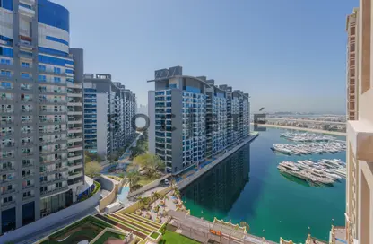 Apartment - 2 Bedrooms - 3 Bathrooms for rent in Marina Residences 1 - Marina Residences - Palm Jumeirah - Dubai