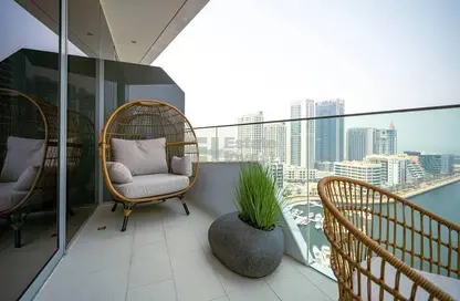 Balcony image for: Apartment - 1 Bedroom - 2 Bathrooms for sale in Stella Maris - Dubai Marina - Dubai, Image 1