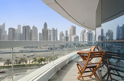 Balcony image for: Apartment - 2 Bedrooms - 2 Bathrooms for rent in Saba Tower 2 - Saba Towers - Jumeirah Lake Towers - Dubai, Image 1