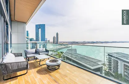 Balcony image for: Apartment - 2 Bedrooms - 3 Bathrooms for rent in Apartment Building 8 - Bluewaters Residences - Bluewaters - Dubai, Image 1