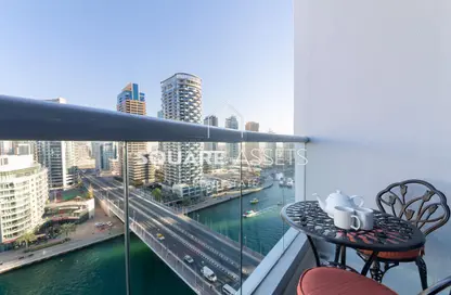 Apartment - 3 Bedrooms - 4 Bathrooms for sale in Marina Wharf 2 - Marina Wharf - Dubai Marina - Dubai