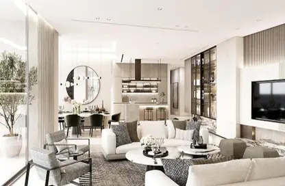 Living Room image for: Apartment - 2 Bedrooms - 3 Bathrooms for sale in LIV Marina - Dubai Marina - Dubai, Image 1