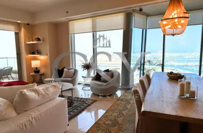 Apartment - 3 Bedrooms - 3 Bathrooms for rent in Trident Grand Residence - Dubai Marina - Dubai